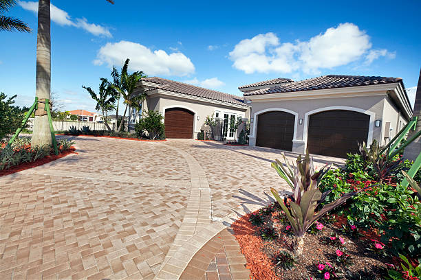 Residential Paver Driveway in Yountville, CA